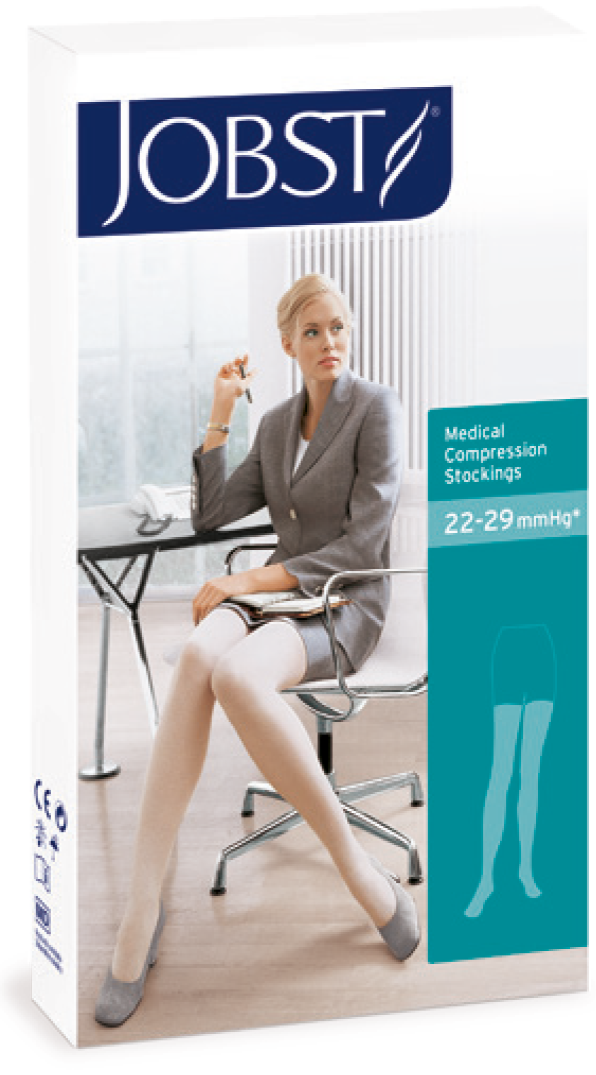 MEDIA LARGA (A-F) BLONDA 140den