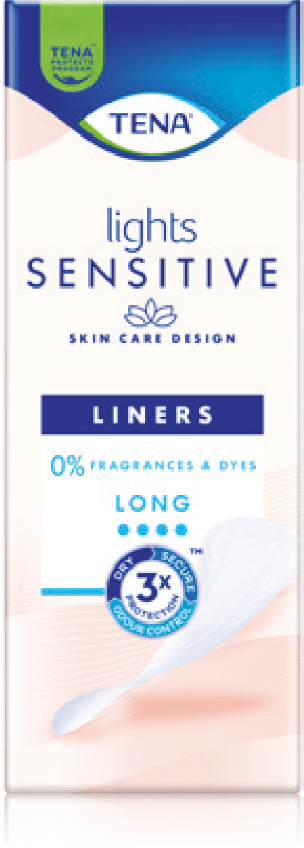 Protegeslips TENA Lights Sensitive